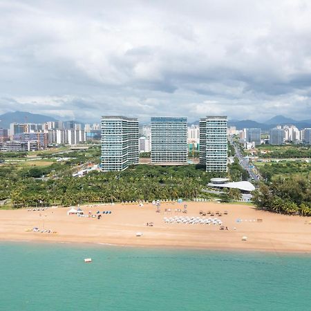 Puhai Sea View Apt By Hailan Tour At Sanya Yazhou Bay#Only 100 Meters To Beach And Sea Swimming Area Kültér fotó