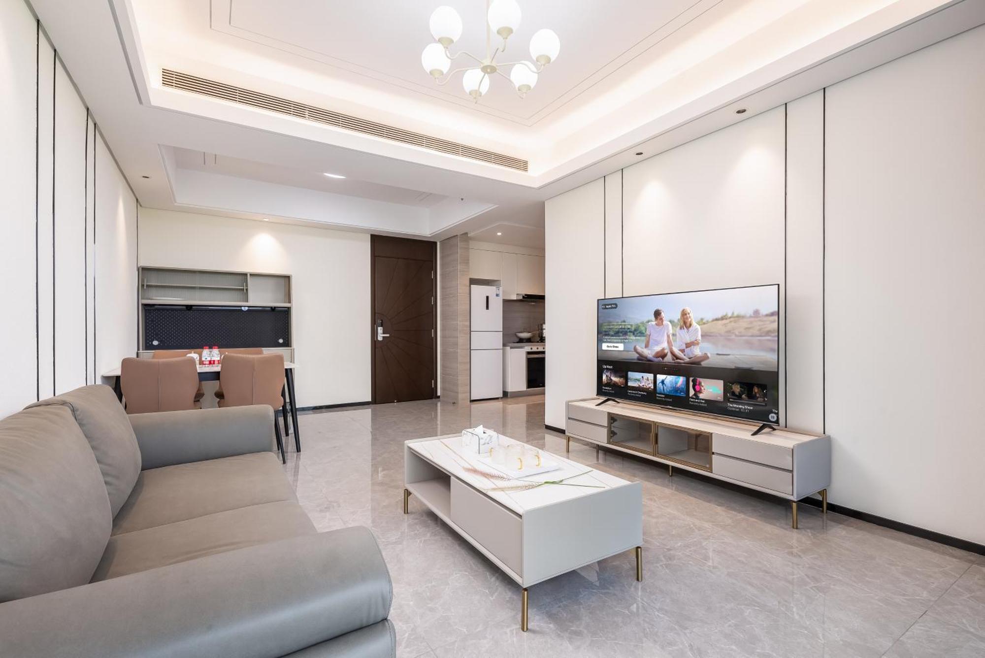 Puhai Sea View Apt By Hailan Tour At Sanya Yazhou Bay#Only 100 Meters To Beach And Sea Swimming Area Kültér fotó