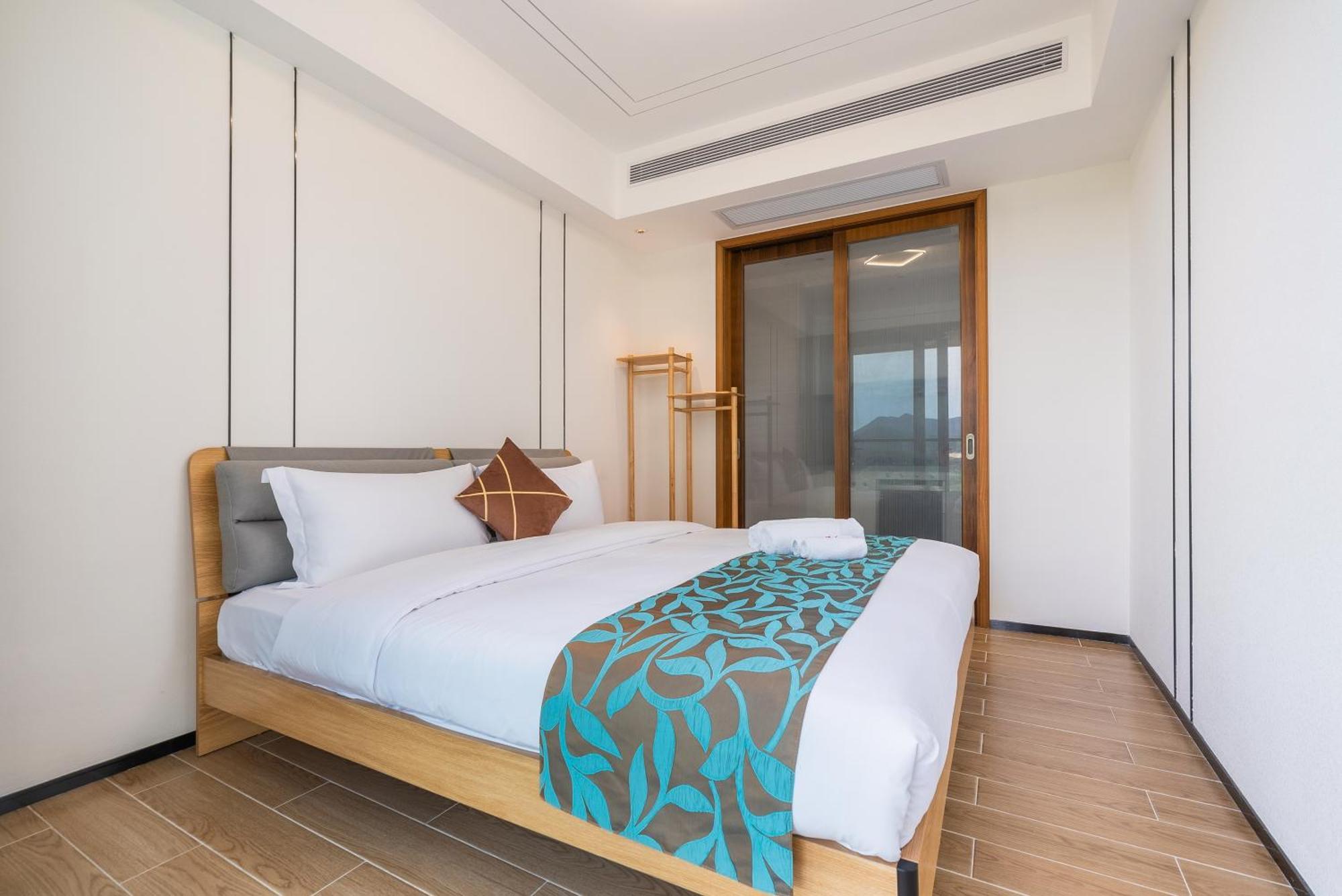 Puhai Sea View Apt By Hailan Tour At Sanya Yazhou Bay#Only 100 Meters To Beach And Sea Swimming Area Kültér fotó