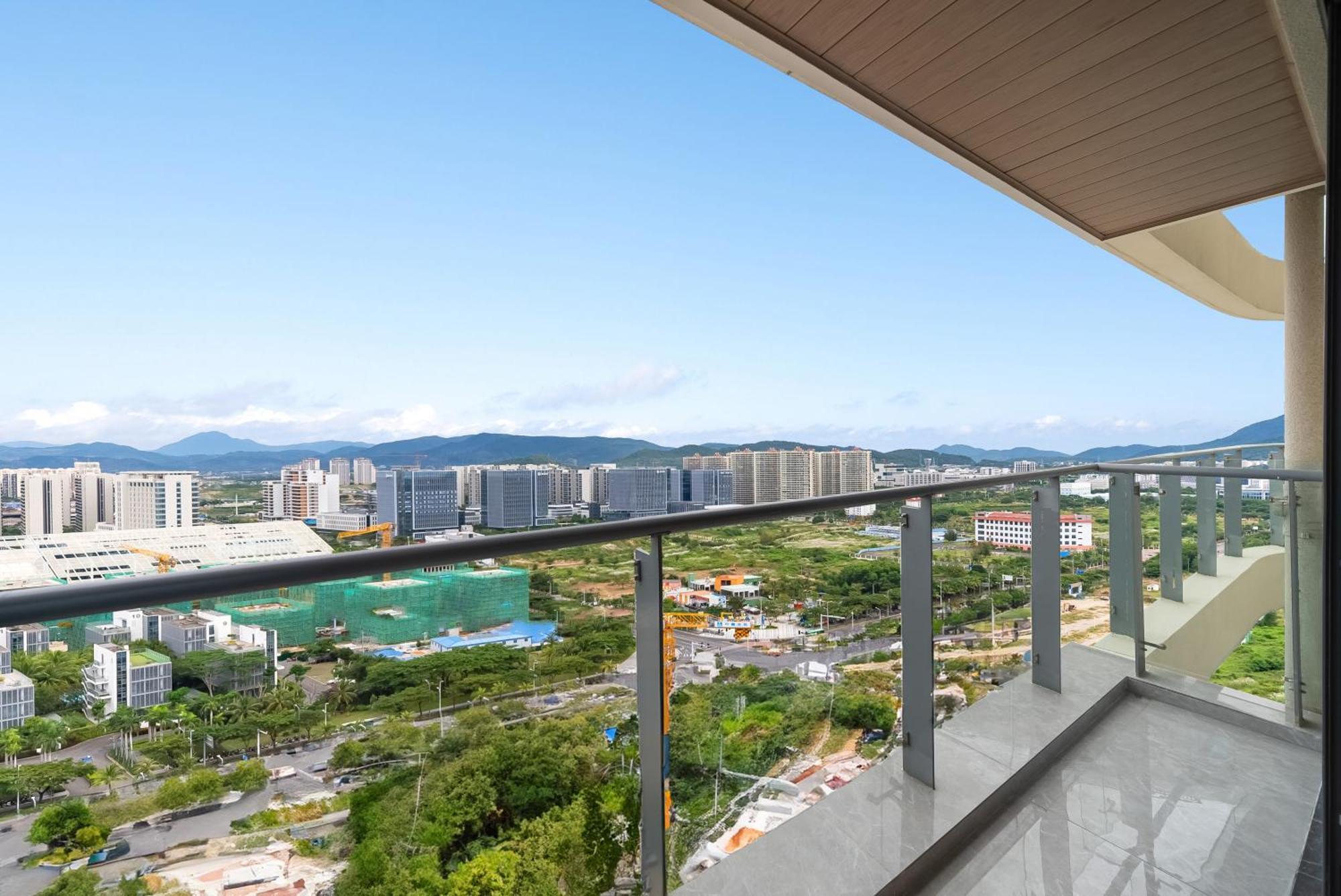 Puhai Sea View Apt By Hailan Tour At Sanya Yazhou Bay#Only 100 Meters To Beach And Sea Swimming Area Kültér fotó