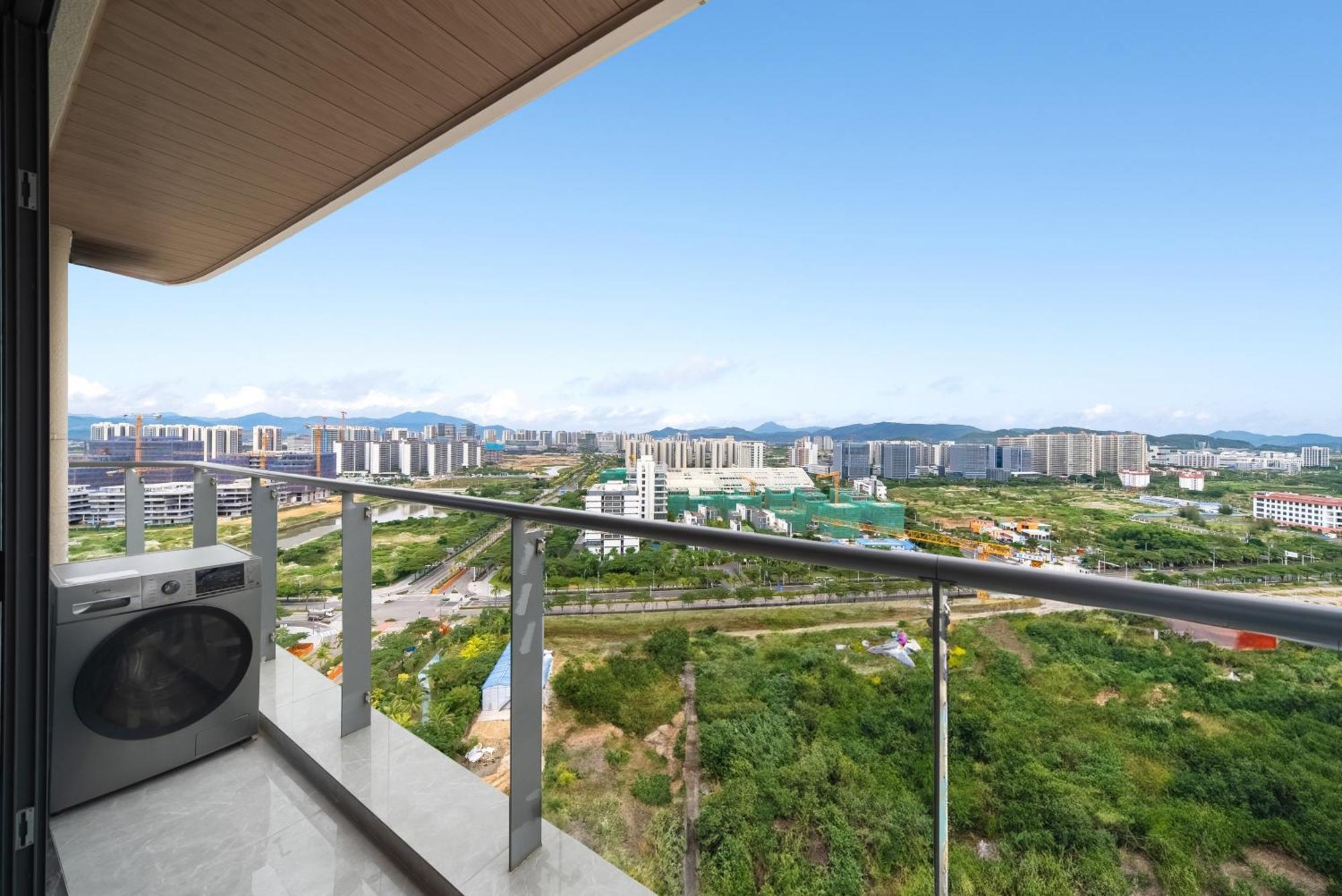 Puhai Sea View Apt By Hailan Tour At Sanya Yazhou Bay#Only 100 Meters To Beach And Sea Swimming Area Kültér fotó