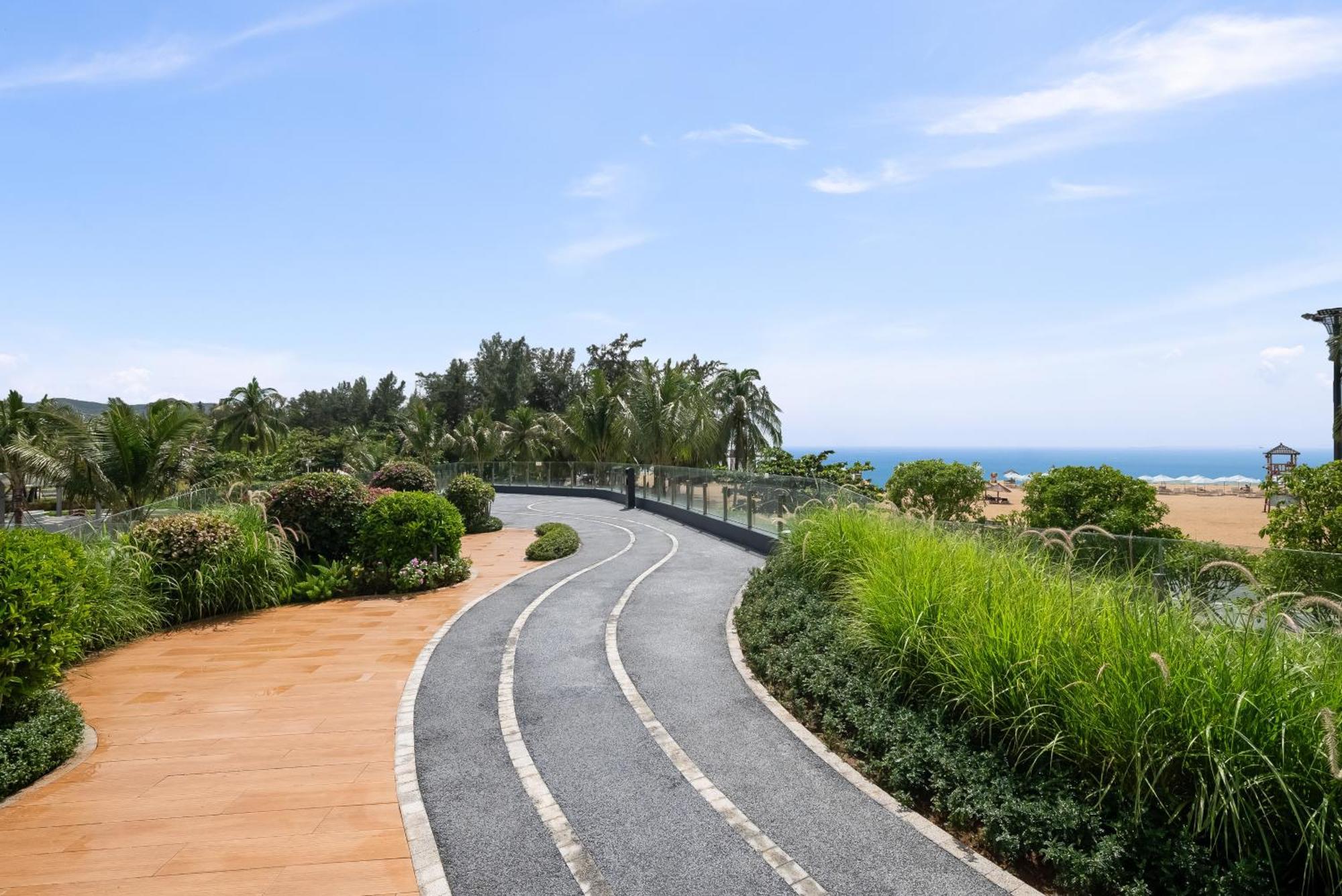 Puhai Sea View Apt By Hailan Tour At Sanya Yazhou Bay#Only 100 Meters To Beach And Sea Swimming Area Kültér fotó