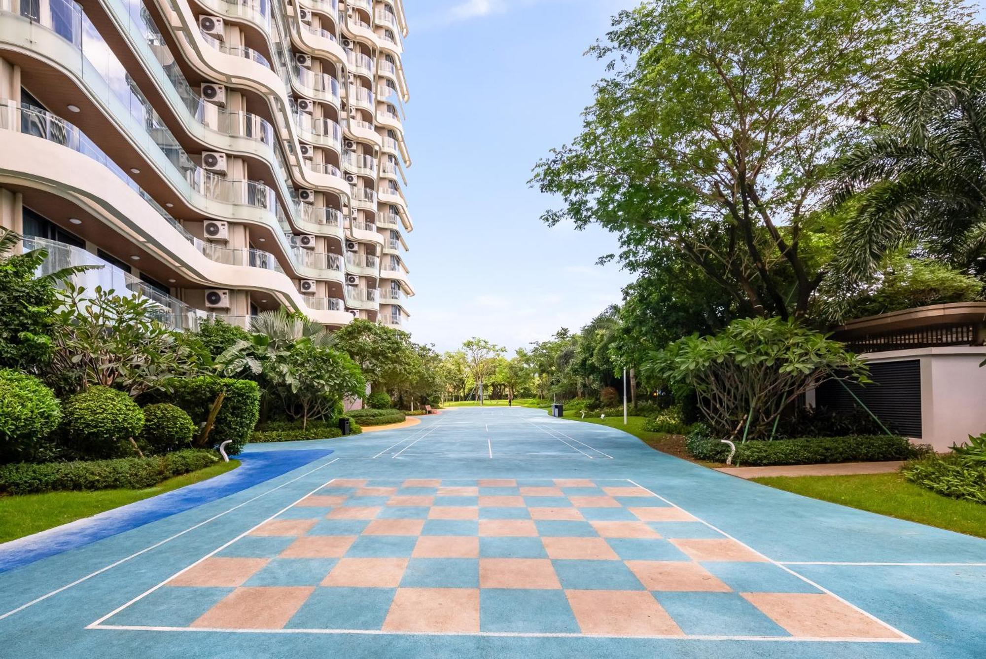 Puhai Sea View Apt By Hailan Tour At Sanya Yazhou Bay#Only 100 Meters To Beach And Sea Swimming Area Kültér fotó