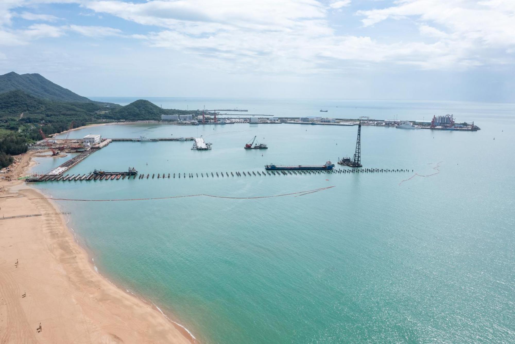 Puhai Sea View Apt By Hailan Tour At Sanya Yazhou Bay#Only 100 Meters To Beach And Sea Swimming Area Kültér fotó