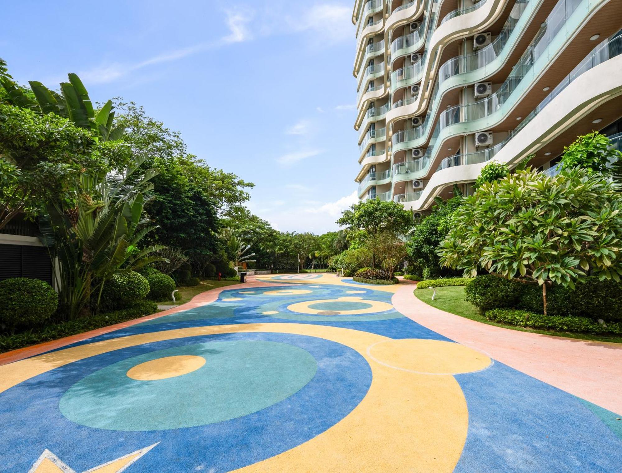 Puhai Sea View Apt By Hailan Tour At Sanya Yazhou Bay#Only 100 Meters To Beach And Sea Swimming Area Kültér fotó